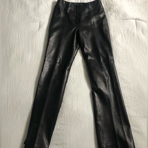 Danier Leather Pants size 0